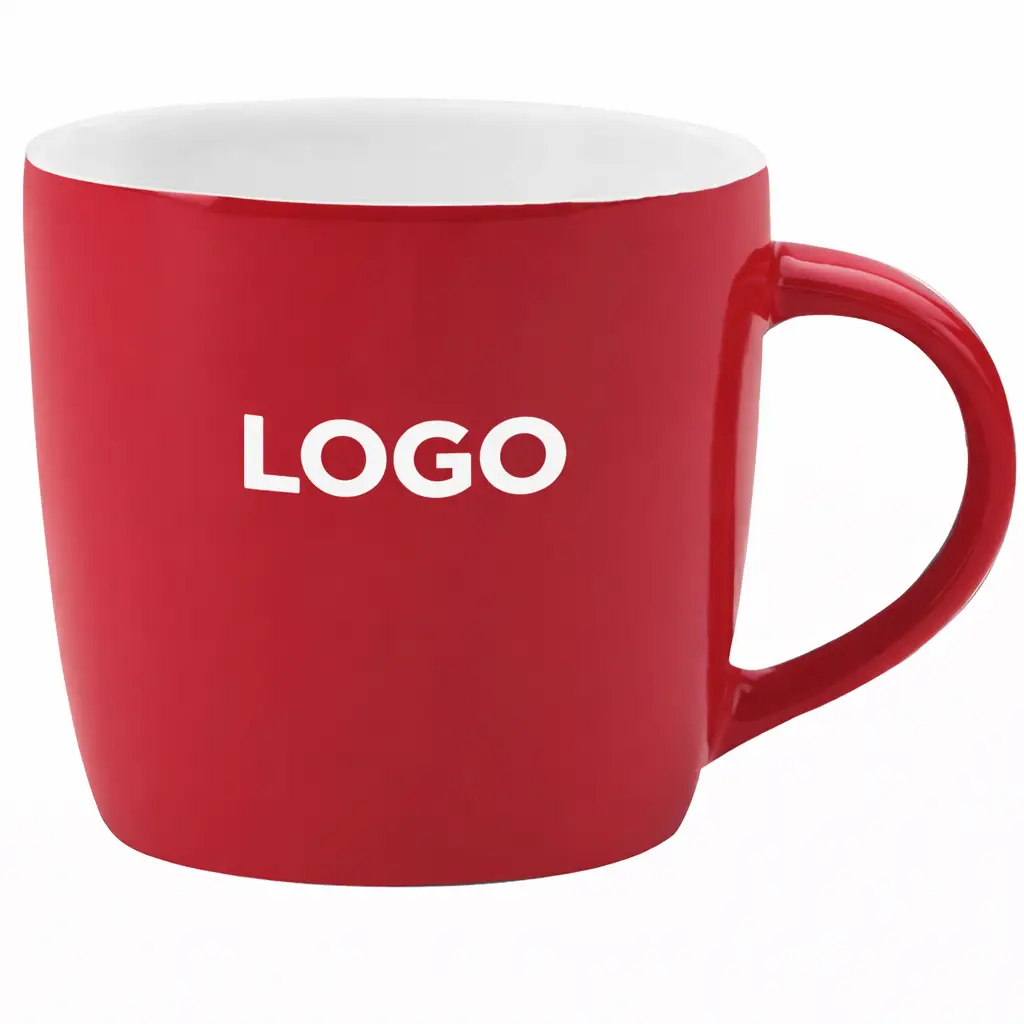 Promotional 12 Oz. Ceramic Cafe Mug - Image 7