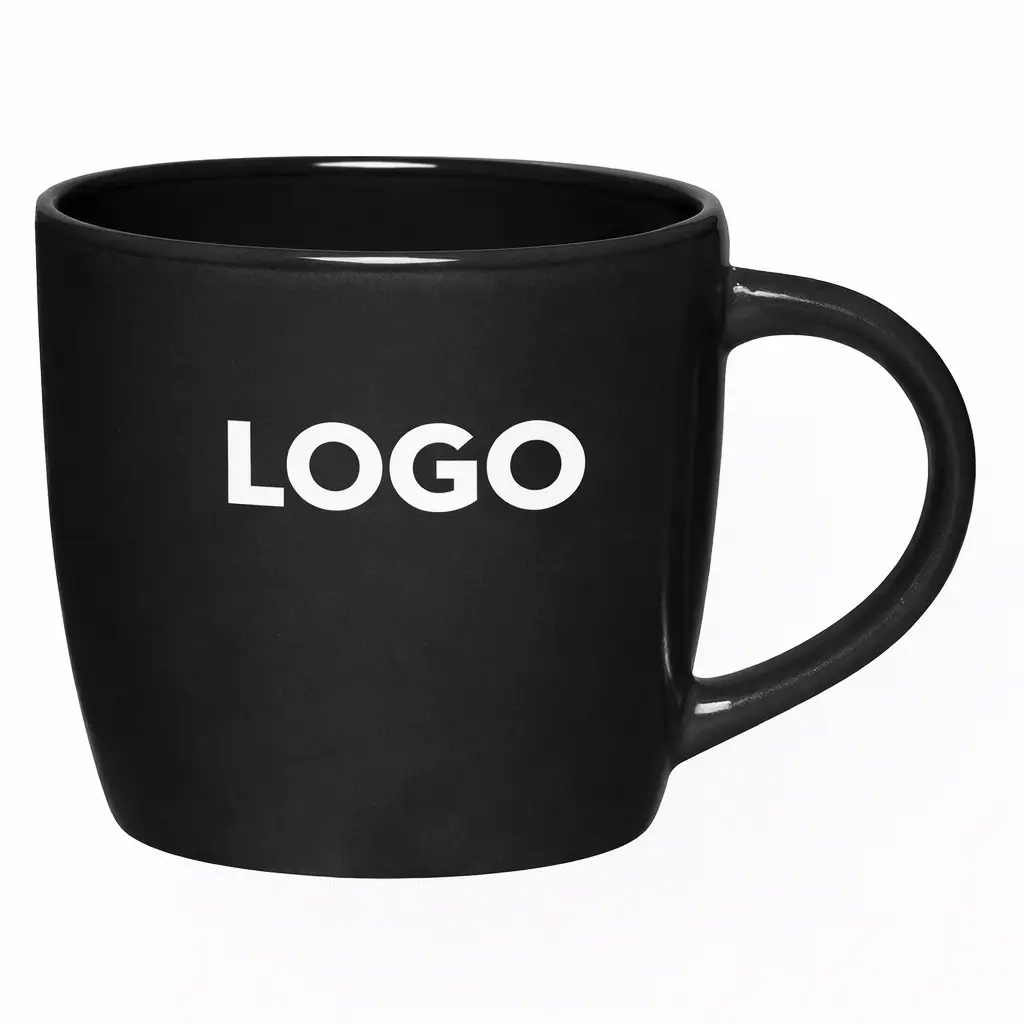 Promotional 12 Oz. Ceramic Cafe Mug - Image 2