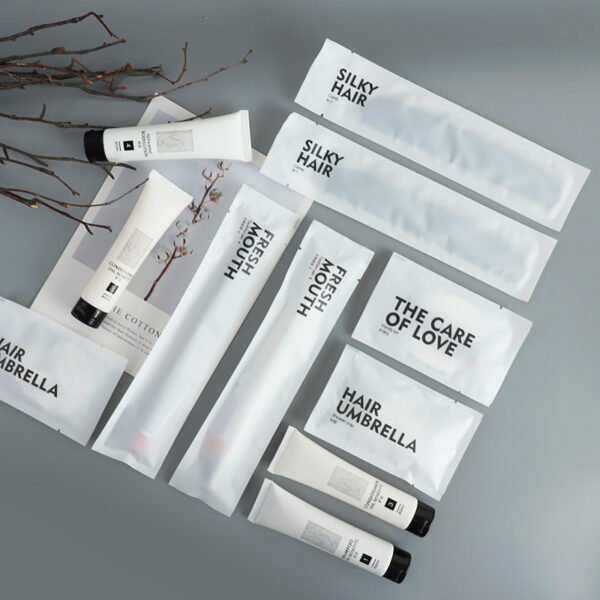 Silk-Print Hotel Lotion & Wash Amenity Set