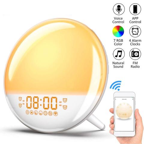 Sunrise Wake-Up Light Alarm Clock