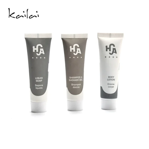 Hotel Body Lotion & Conditioner in Printed Tubes