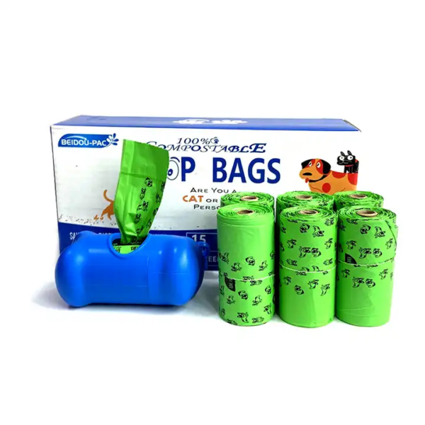 Biodegradable Pet Waste Bag Dispenser + Bags