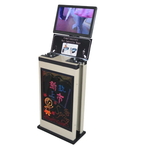 Stainless Steel Lobby Umbrella Bag Dispenser