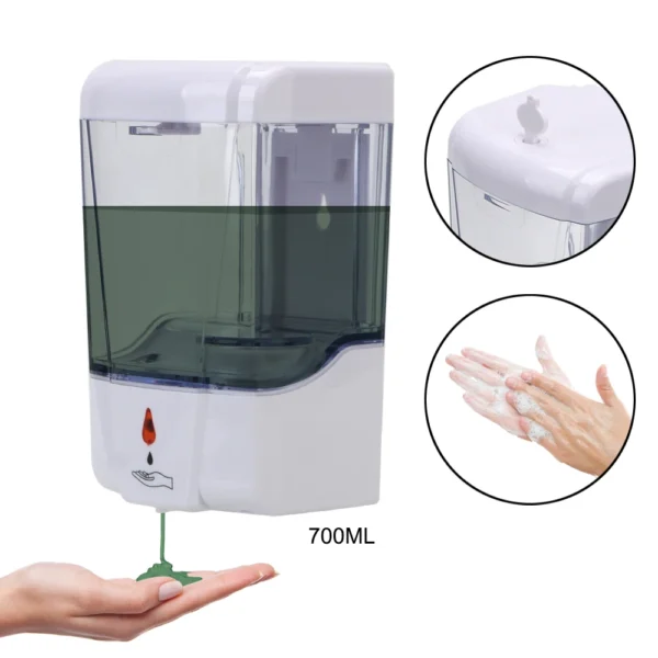Hot-Selling 700ml Sensor Liquid Soap Dispenser
