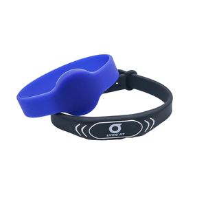 RFID Silicone Wristbands for Hotel Access (13.56MHz)