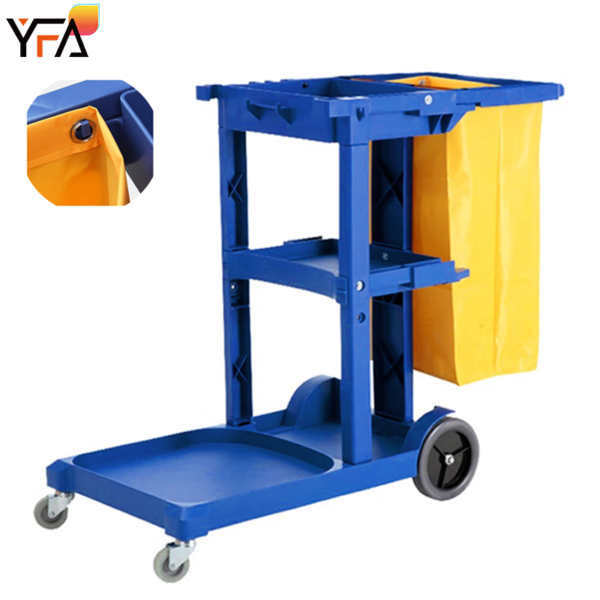 Foldable Janitor Cart