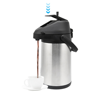 Hotel 2.5L Pump Thermos Coffee Airpot