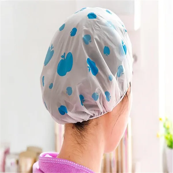 Hot-Selling Waterproof Shower Cap for Long Hair
