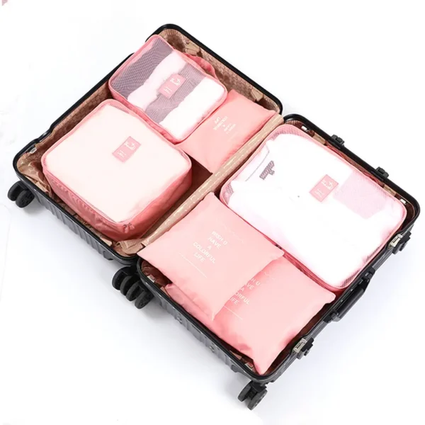 6-Piece Travel Packing Cubes Set
