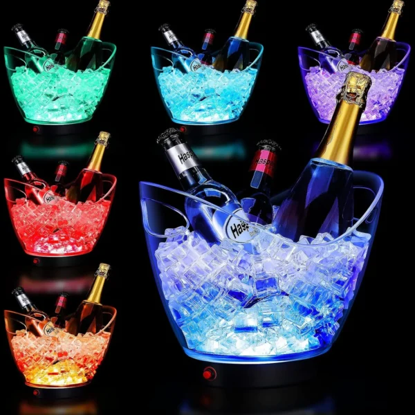 LED Color-Changing Ice Bucket (Acrylic)