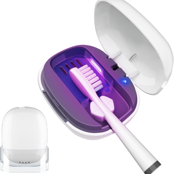 Portable UV-C Toothbrush Sanitizer Case