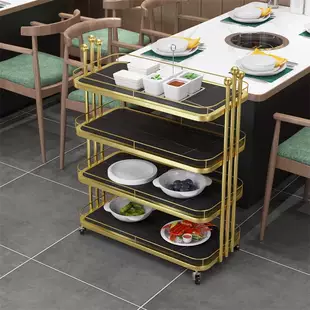 Hotel Banquet Service Tray Trolley