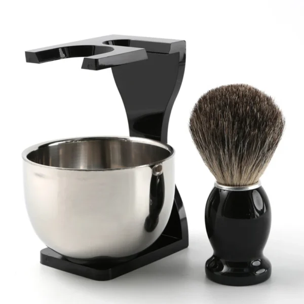 Hot-Selling Men's Shaving Kit (Acrylic, Badger Brush & Bowl)