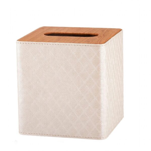 Tissue Box — Classic White Square