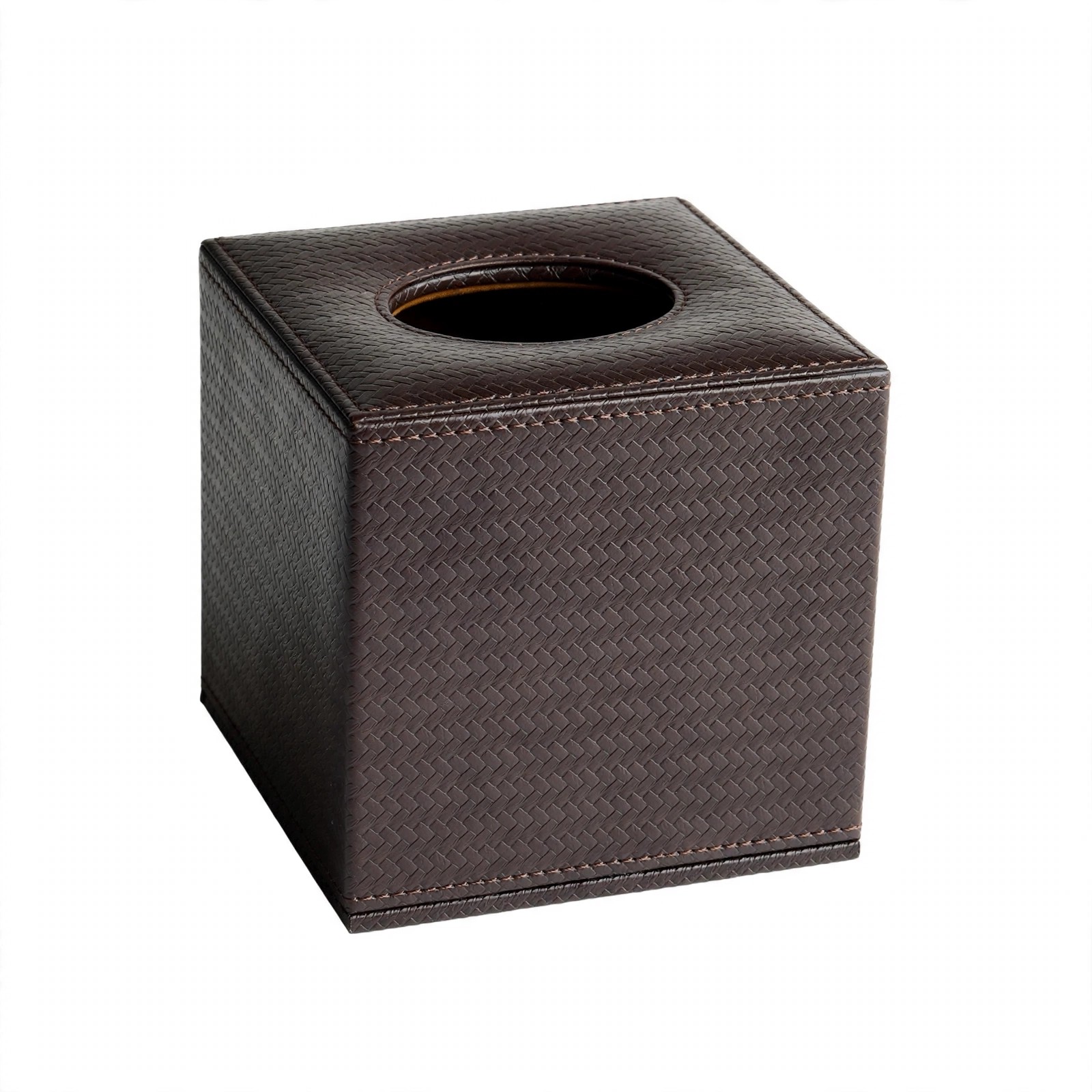Tissue Box — Woven Square